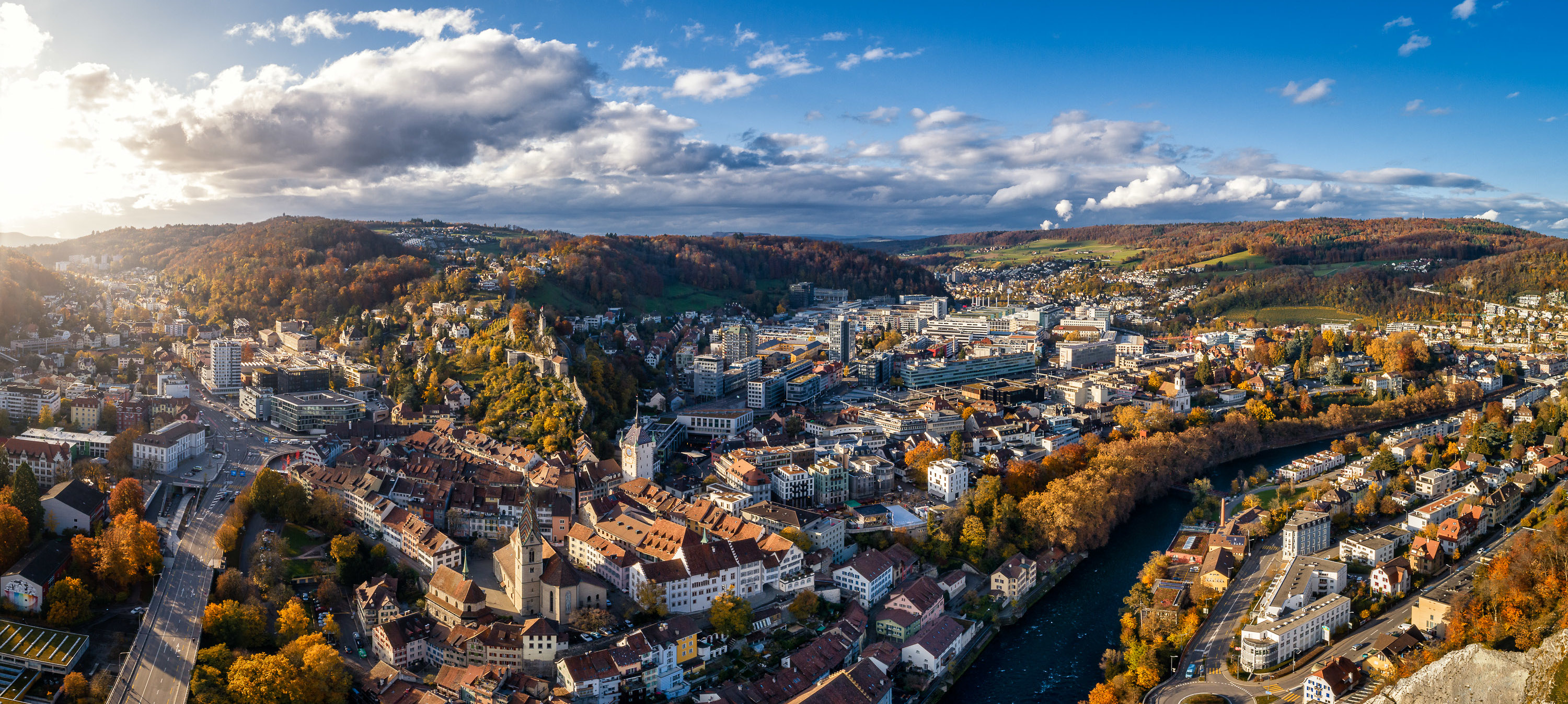 Baden im Herbst